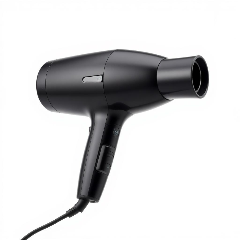 Secador profesional de barbería 2200W con boquilla y difusor
