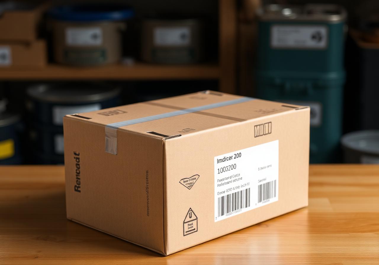 Caja de envío internacional lista para despachar a Cuba